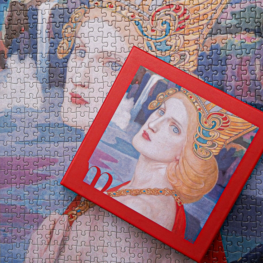 Artful portrait jigsaw puzzle 500 pieces